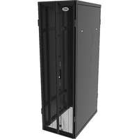 USystems 4210 Rack 42U 800x1000 Wardrobe (F) and (R) Door Black